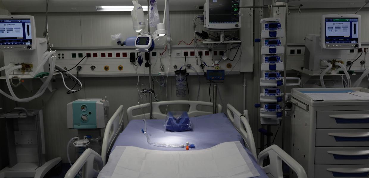 Κρεβάτι σε ΜΕΘ νοσοκομείου